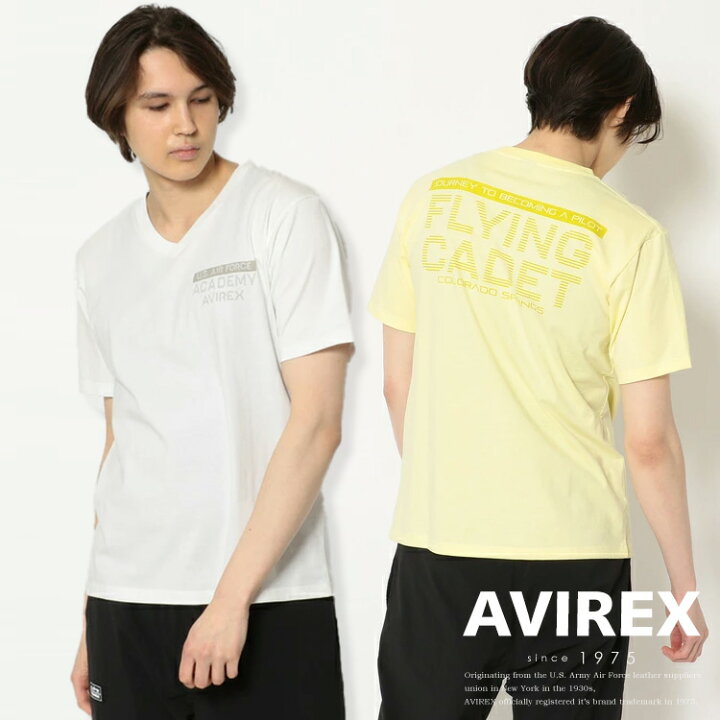 楽天市場】☆SALE｜AVIREX 公式通販｜Vネック Tシャツ フライング  