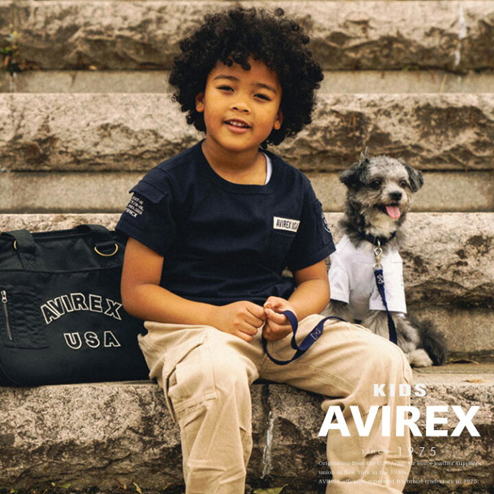 楽天市場】AVIREX 公式通販 | 【KIDS/キッズ】ファティーグ Tシャツ 