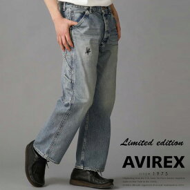 AVIREX 公式通販｜《直営店限定》JAPAN MADE PAINTER PANTS / ジャパン メイド ペインターパンツ(アビレックス アヴィレックス)メンズ 男性