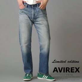 AVIREX 公式通販｜《直営店限定》JAPAN MADE DENIM PANTS / 日本製 デニムパンツ(アビレックス アヴィレックス)メンズ 男性