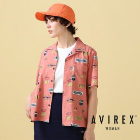 ★SALE｜AVIREX 公式通販｜ALOHA SHIRT/ アロハシャツ(アビレックス アヴィレックス)レディース 女性※セール品につき交換 返品不可