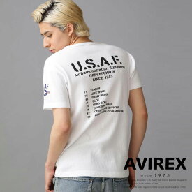 ★SALE｜AVIREX 公式通販｜SHORT SLEEVE WAFFLE T-SHIRT USAF / 半袖 ワッフル Tシャツ USAF(アビレックス アヴィレックス)メンズ 男性※セール品につき交換 返品不可