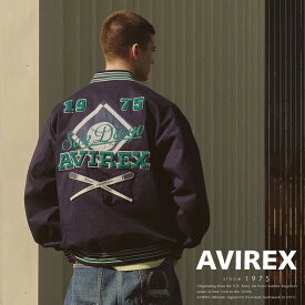 ★SALE｜AVIREX 公式通販 |《直営店別注》LIGHT STADIUM JACKET/ライト スタジアム ジャケット(アビレックス アヴィレックス)メンズ 男性※セール品につき交換 返品不可