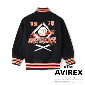 ★SALE｜AVIREX 公式通販 |《KIDS》LIGHT STADIUM JACKET/ライト スタジアム ジャケット(アビレックス アヴィレックス)キッズ 子供服 男の子 女の子※セール品につき交換 返品不可