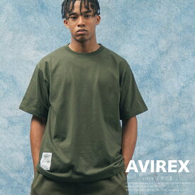 AVIREX 公式通販｜BASIC HEAVYWEIGHT S/S T-SHIRT / ベーシック ヘビーウェイト 半袖 Tシャツ/ AVIREX / アヴィレックス(アビレックス アヴィレックス)メンズ 男性