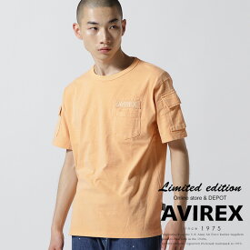 AVIREX 公式通販｜《WEB&DEPOT限定》GARMENT DYE FATIGUE T-SHIRT/ガーメント ダイ ファティーグ Tシャツ(アビレックス アヴィレックス)メンズ 男性