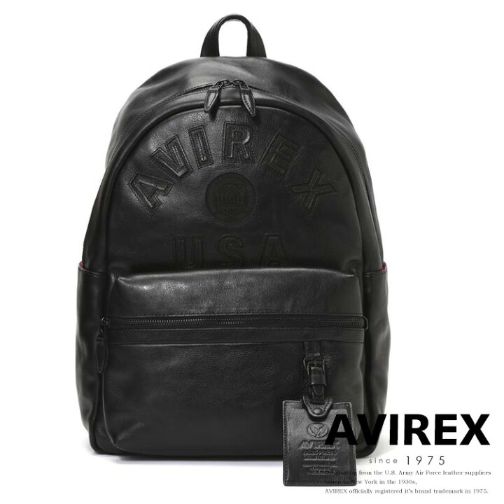 楽天市場】AVIREX 公式通販｜VARSITY LEATHER DAYPACK/ バーシティ 