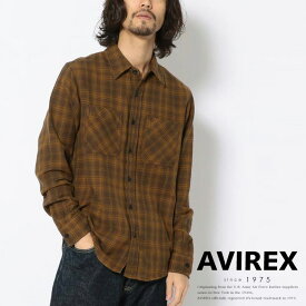 AVIREX 公式通販・DAILY WEAR | コットン ヴィエラシャツ/COTTON VIYELLA SHIRT(アビレックス アヴィレックス)メンズ 男性