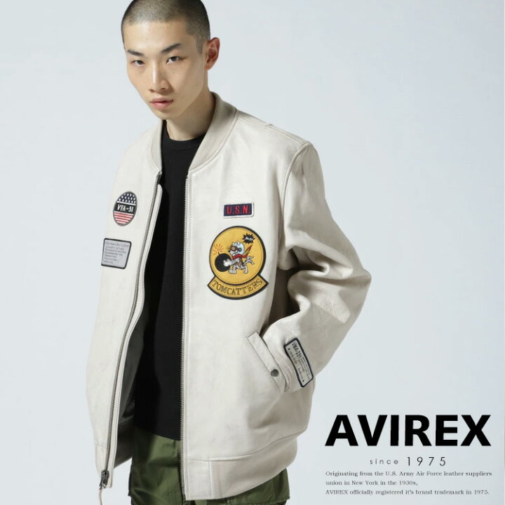 楽天市場】☆SALE｜AVIREX 公式通販 | AGED LEATHER BLOUSON 