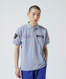 AVIREX 公式通販 | NAVAL PATCHED POLO SHIRT(アビレックス アヴィレックス)メンズ 男性