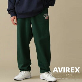 ☆★タイムセール｜AVIREX 公式通販 | ARCH LOGO SWEAT PANTS/アーチロゴ スウェットパンツ(アビレックス アヴィレックス)メンズ 男性※セール品につき交換 返品不可