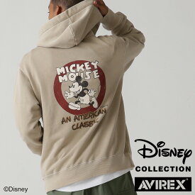 AVIREX 公式通販｜《Disney Collection》SWEAT PARKA MICKEY(アビレックス アヴィレックス)メンズ 男性