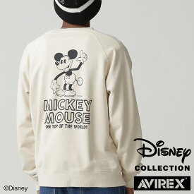 AVIREX 公式通販｜《Disney Collection》CREW NECK SWEAT MICKEY(アビレックス アヴィレックス)メンズ 男性