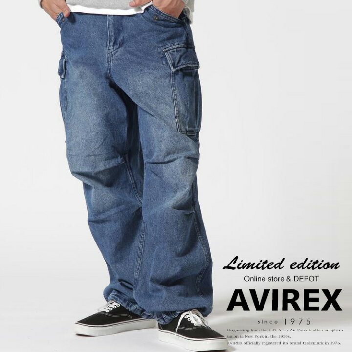 楽天市場】AVIREX 公式通販｜《WEB&DEPOT限定》M-65 FATIGUE DENIM  