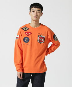 AVIREX ʔ́bsWEB&DEPOTtTOP GUN PATCHED L/S T-SHIRT / gbvK pb`h  TVc(ArbNX ABbNX)Y j fB[X 