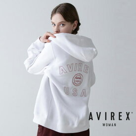 AVIREX 公式通販｜VARSITY LOGO SWEAT PARKA/バーシティロゴ スウェット パーカー(アビレックス アヴィレックス)レディース 女性