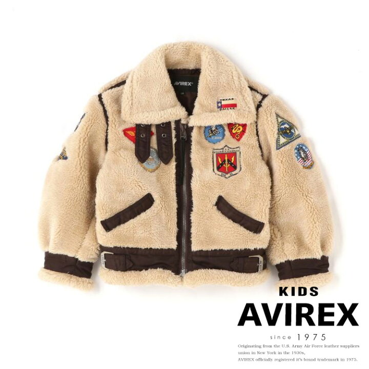 楽天市場】AVIREX 公式通販｜《KIDS / キッズ》RETORO BOA B‐3 TOPGUN  