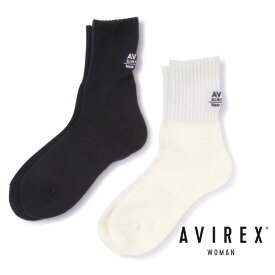AVIREX 公式通販｜NEW YORK WOOL SOCKS/ニューヨーク ウール ソックス(アビレックス アヴィレックス)レディース 女性靴下 二足組 2P セット 23～25cm