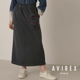 AVIREX 公式通販｜FADE WASH WAPPEN SKIRT/フェイド ウォッシュ ワッペン スカート(アビレックス アヴィレックス)レディース 女性