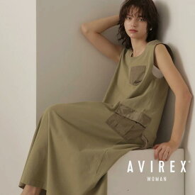 AVIREX 公式通販｜TANK POCKET ONE PIECE/タンク ポケット ワンピース(アビレックス アヴィレックス)レディース 女性