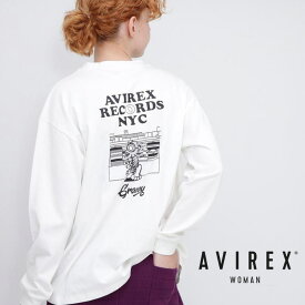 AVIREX 公式通販｜L/S TOPS "TOMCAT PRINT”/トムキャットプリント トップス(アビレックス アヴィレックス)レディース 女性