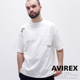 AVIREX 公式通販｜LOOSE FIT MIL. POCKET T-SHIRT/ルーズ フィット ミリタリー ポケット Tシャツ(アビレックス アヴィレックス)メンズ 男性