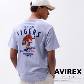 AVIREX 公式通販｜FLOCKY PRINT T-SHIRT VP-8 / フロッキープリント Tシャツ VP-8(アビレックス アヴィレックス)メンズ 男性