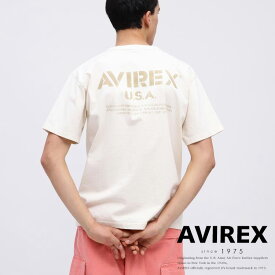 AVIREX 公式通販｜MIL. STENCIL OFFICIAL LOGO T-SHIRT / ミリタリー ステンシル オフィシャルロゴ Tシャツ(アビレックス アヴィレックス)メンズ 男性