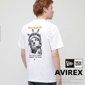 AVIREX 公式通販｜《AVIREX × NEW ERA》 NEW ERA S/S T-SHIRT "NEW YORK " / ニューエラ ショートスリーブ Tシャツ(アビレックス アヴィレックス)メンズ 男性