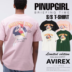 AVIREX 公式通販｜《WEB&DEPOT限定》PINUP GIRL T-SHIRT / ピンナップガール Tシャツ (アビレックス アヴィレックス)メンズ 男性