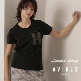 AVIREX 公式通販｜BUCKLE BELT POCKET T-SHIRT/バックルベルト ポケットTシャツ(アビレックス アヴィレックス)レディース 女性