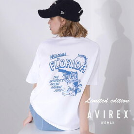 AVIREX 公式通販｜《直営店限定》FROLIDA TOMCAT T-SHIRT/フロリダ トムキャット Tシャツ(アビレックス アヴィレックス)レディース 女性