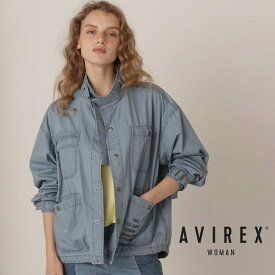 AVIREX 公式通販｜BELT COLLAR DYEING FABRIC JACKET/ベルト カラー ダイイング ファブリック ジャケット(アビレックス アヴィレックス)レディース 女性