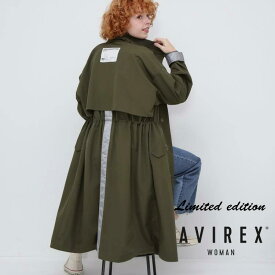 AVIREX 公式通販｜《直営店限定》STAND COLLAR LONG COAT/スタンドカラー ロングコート(アビレックス アヴィレックス)レディース 女性