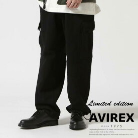 【AVIREX】《直営店限定》HEAVY WEIGHT SWEAT CARGO PANTS / ヘビーウェイト スウェット カーゴパンツ / AVIREX
