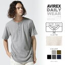 AVIREX 公式通販｜《DAILY》S/S THERMAL HENLY TEE/半袖サーマル ヘンリーTシャツ (アビレックス アヴィレックス)メンズ 男性