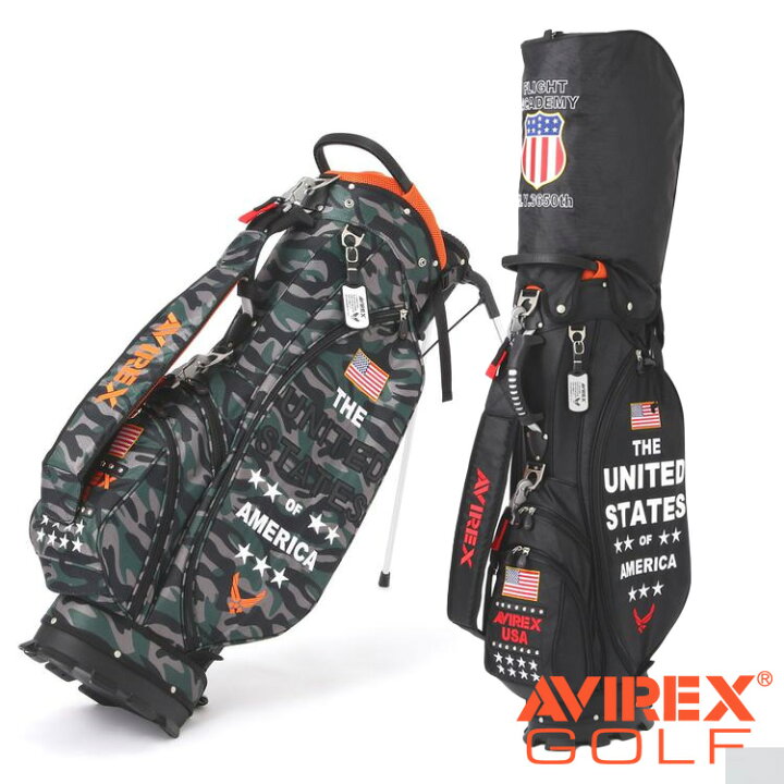 楽天市場】AVIREX 公式通販｜《GOLF WEAR》USA キャディーバック 