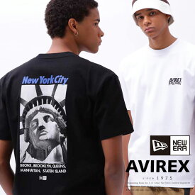 AVIREX 公式通販｜《AVIREX × NEW ERA》 NEW ERA S/S T-SHIRT "NEW YORK " / ニューエラ ショートスリーブ Tシャツ(アビレックス アヴィレックス)メンズ 男性