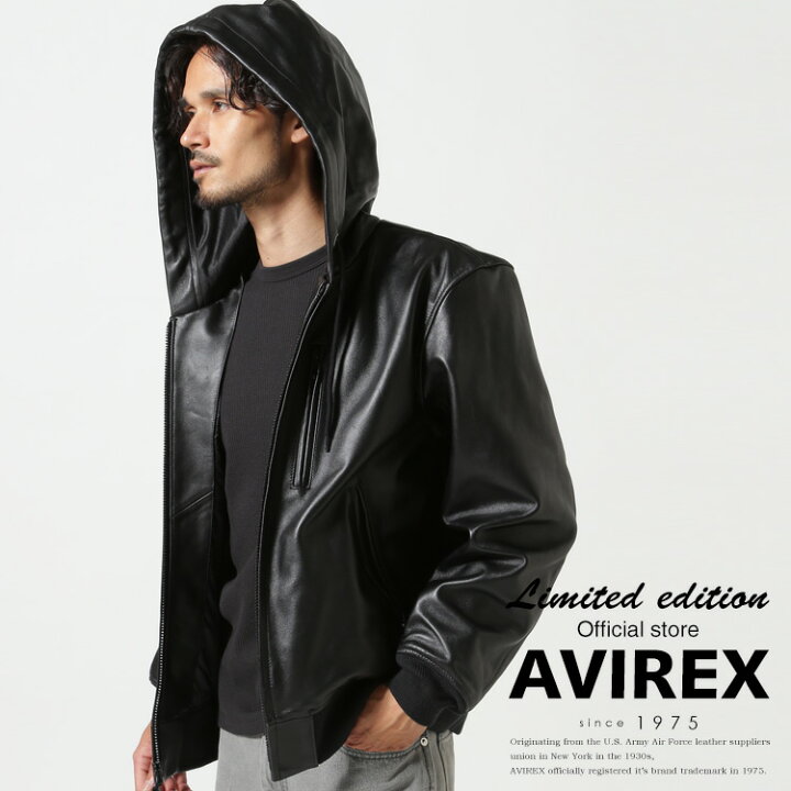 楽天市場】AVIREX 公式通販｜《直営店別注》COMFORTABLE LEATHER PARKA 