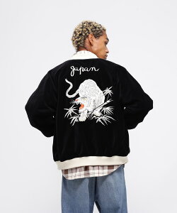 SALEbAVIREX ʔ́bVELVETEEN SKA JACKET WHITE TIGER/FFeB[ XJWPbg(ArbNX ABbNX)Y jZ[iɂ ԕis