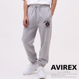 AVIREX 公式通販｜VARSITY LOGO SWEAT PANTS / バーシティ ロゴ スウェット パンツ(アビレックス アヴィレックス)メンズ 男性