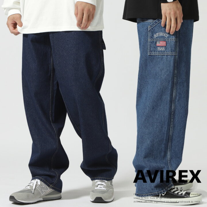 楽天市場】AVIREX 公式通販｜バーシティー ペインター パンツ/VARSITY 