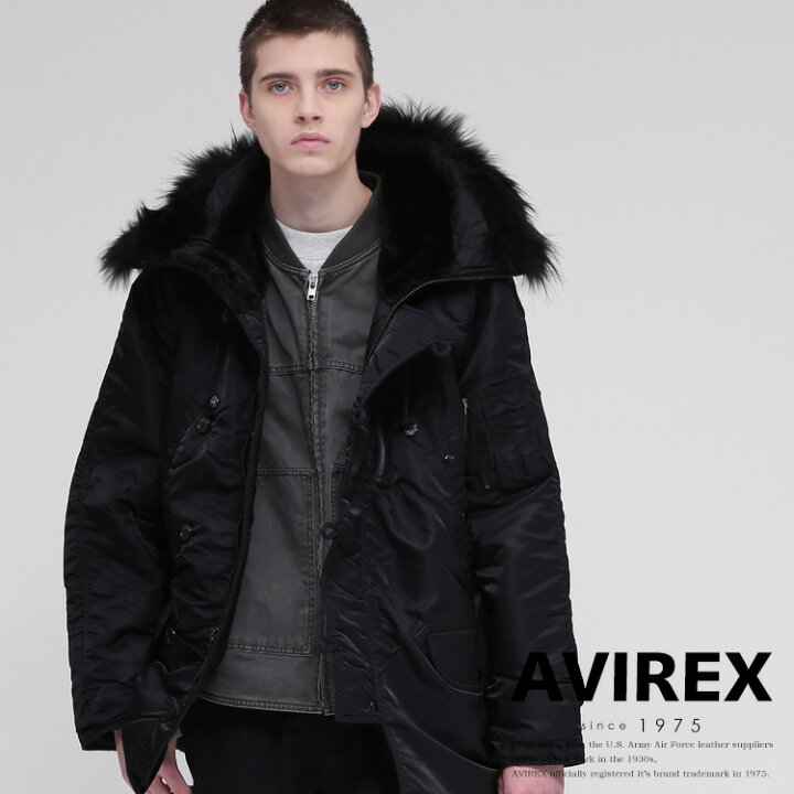 楽天市場】AVIREX 公式通販｜N-3B BLACK / N-3B ブラック / AVIREX 