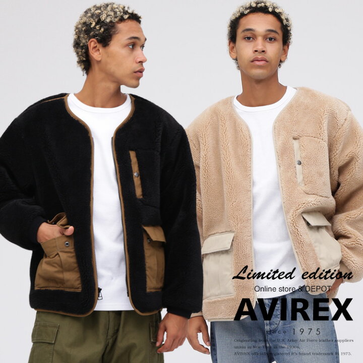 楽天市場】☆SALE｜AVIREX 公式通販｜《WEB&DEPOT限定》BOA CARDIGAN 