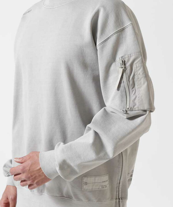 楽天市場】AVIREX 公式通販/FADE WASH MIL. POCKET SWEAT / フェイド 