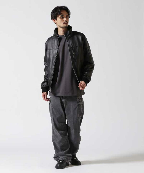 楽天市場】AVIREX 公式通販｜STAND LEATHER MA-1 MOD JACKET