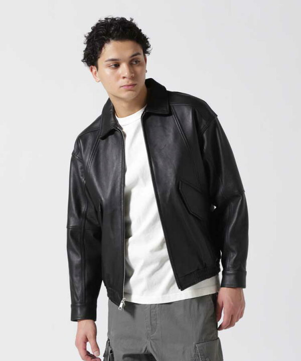 楽天市場】AVIREX 公式通販｜LEATHER CWU BLOUSON / レザー CWU 
