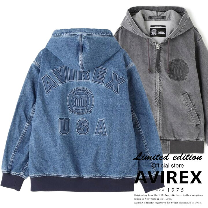 楽天市場】AVIREX 公式通販｜《直営店限定》DENIM SIGNATURE LOGO 