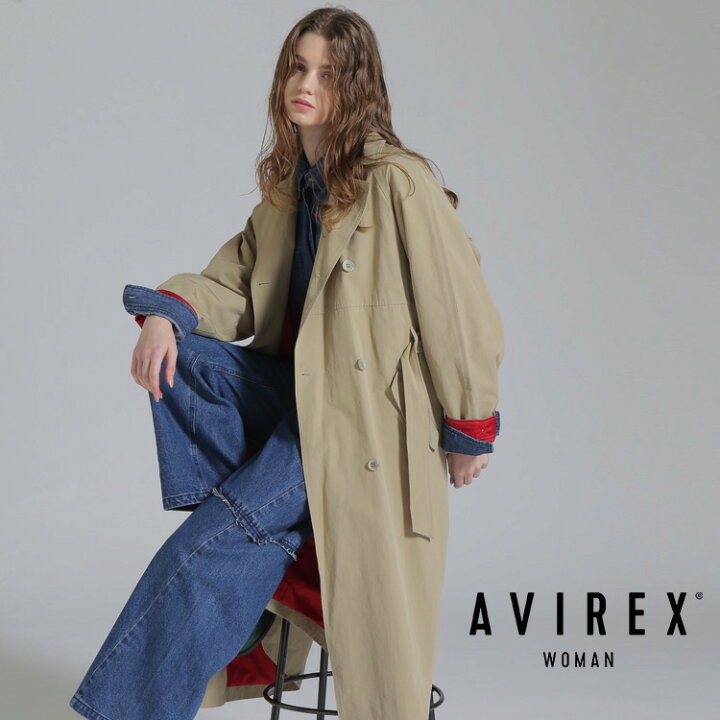 楽天市場】AVIREX 公式通販/COLOR SCHEME TRENCH COAT/カラースキーム 