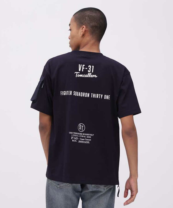 楽天市場】☆SALE｜AVIREX 公式通販｜MIL. POCKET T-SHIRT 